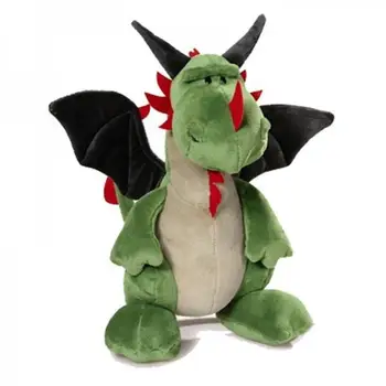 

Dragon 20cm green sitting with Jags red toy shop articles created Manual