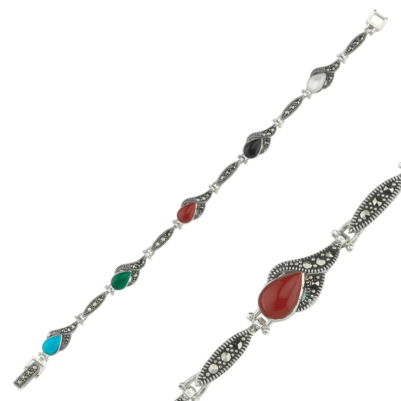 

Armagano Marcasite Cubic Zirconia bracelets Bangles