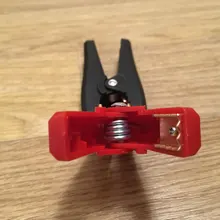 Alligator-Clip Electrical-Clips-Clamps Car-Battery Crocodile 100A Durable Insulated Red