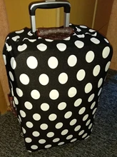 Funda para maleta a la moda con rayas elásticas, funda para equipaje con forma de corazón de amor, antipolvo, For18-32Inch, accesorios esenciales para maleta