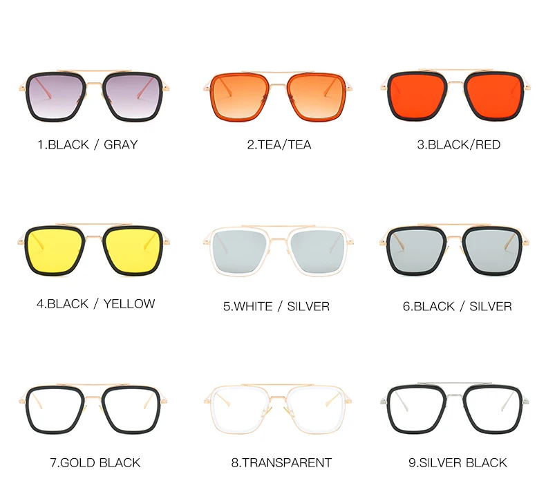FC OPTICS Elegant Ladies Cat Eye Sunglasses Women Brand Designer Italy Square Sun Glasses Female Gradient Eyewear Shades