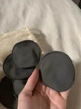 Almohadillas de algodón de bambú reutilizables, almohadilla lavable para quitar maquillaje, limpiador de piel Facial Suave, herramienta de belleza para el cuidado de la piel, 5/8/25 Uds.