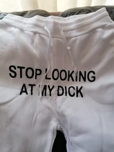 Pantalones de chándal para hombre y mujer, pantalón de chándal con estampado de hiphop, cintura alta, ropa de calle Hippie