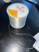 Cordón elástico de joyería de cristal de 100m, cuerda de estiramiento fuerte de cuentas, cuerdas de hilo para DIY, collar, pulsera, fabricación de joyas