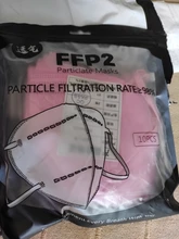 Mascarilla facial FFP2 KN95 con filtración, máscara respiradora, protectora de la boca, antigripal