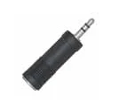 

Lca002 stereo adapter, with mini jack 1/8 ”(3,5mm) at 1/4” (6,35mm), Leem