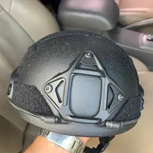 Raptor Tactical FAST UHMWPE NIJ IIIA 3A 0106,01 ISO, casco balístico genuino de corte alto XP, casco a prueba de balas