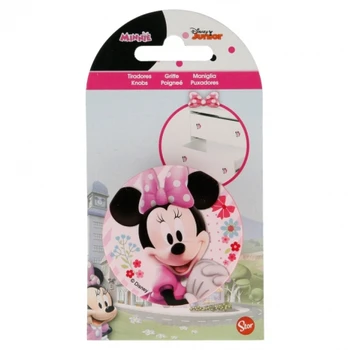 

EASY ROUND STANDARD DOOR KNOB MINNIE MOUSE - DISNEY -