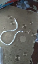 Collares de perlas simuladas con bolas pequeñas para mujer, 5 tamaños, cadena de clavícula femenina, regalos de joyería para el Día de San Valentín