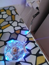 5V WIFI USB Bluetooth 1M-30M 5050 tiras de Led USB Luz impermeable RGB cinta de diodos Led lámpara para decoración de dormitorio de fondo