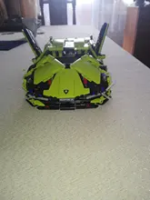 Juego de bloques de construcción de coches de carreras para niños, juguete de construcción con ladrillos, Serie de coches, Control remoto, versión eléctrica