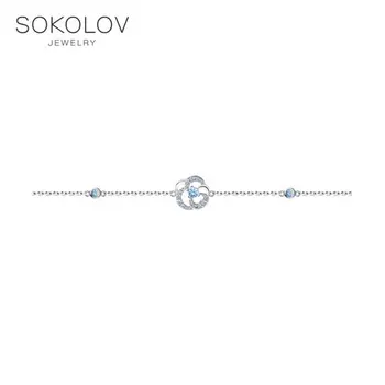 

SOKOLOV bracelet with cubic silver fashion jewelry 925 women's/men's, male/female, women's male