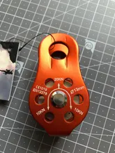 XINDA-polea de escalada en roca, herramienta de supervivencia al aire libre, aparejo de elevación alta, 5 colores