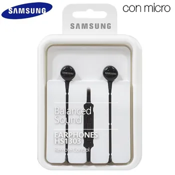 

Auriculares 3,5 mm Universal Original Samsung Negro (Jack 3,5mm) (Con Blister)