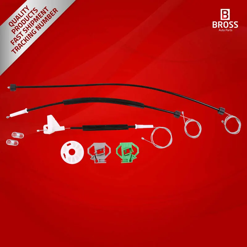 BWR483 Window Regulator Repair Kit Front Left Door 6K4837401 for Cordoba Ibiza Inca MK1