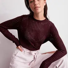 Trendyol фиолетовый сетчатый свитер TWOAW20ZA0069|