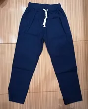 Garemay-pantalones de lino y algodón para mujer, pantalón holgado para mujer, pantalón informal de Color sólido, Harem, Capri de talla grande para mujer