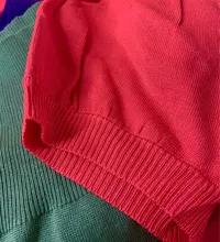Belle Poque-Tops cortos para mujer, suéteres de manga corta con cuello en U y solapa de botones, Tops de punto recortados, prendas de punto de colores sólidos para mujer