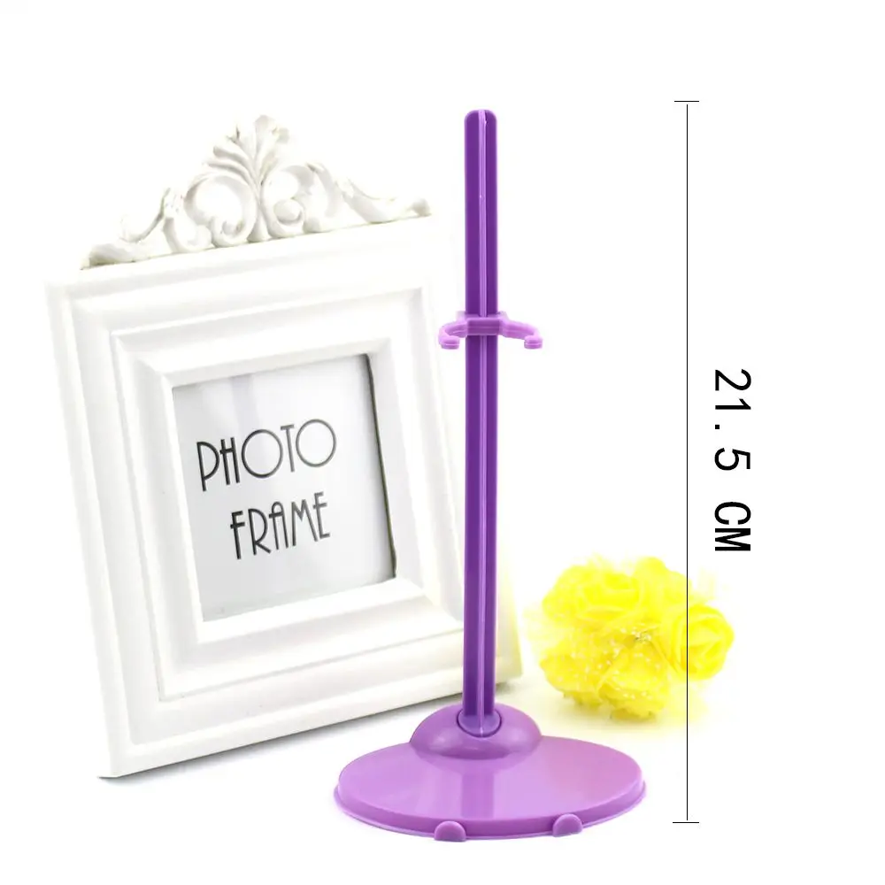 17.5cm Blyth Doll Stand For Doll Joint Body Doll Stand Holder Support Bracket Normal Doll Stuffed Toys Accessories 5 Color — view 5