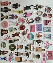 Pegatinas de grafiti para monopatín, pegatinas de grafiti de estilo británico de Harry Edward, para nevera, guitarra, portátil, bricolaje, calcomanías impermeables, 50 Uds.