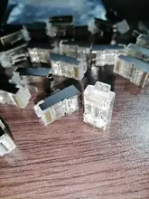 Xintylink-conector rj45 cat6, cable ethernet rg45, conector rg rj 45 cat5 cat5e, red SFTP blindada FTP 8p8c 20/50/100 Uds.