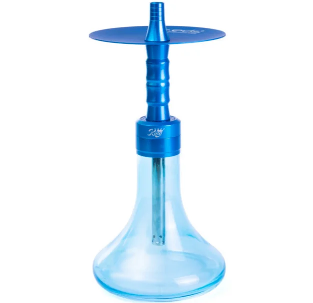 

MR EDS Model E28 KING TRANSPARENT SERIES Professional Hookah Set, Stainless Steel Shisha Pipe, Chicha Quality Glass