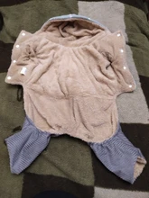 Overalls Fleece Dogs Winter for Star Corduroy Teddy XS M XL