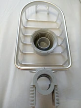 Shelf Organizer Rack-Holder Shampoo Soap Shower-Storage Aluminum-Basket for with Hooks