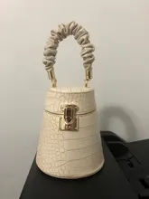 Bolso de piel sintética de cocodrilo para mujer, bandolera pequeña, con cadena para el hombro, de diseñador de lujo