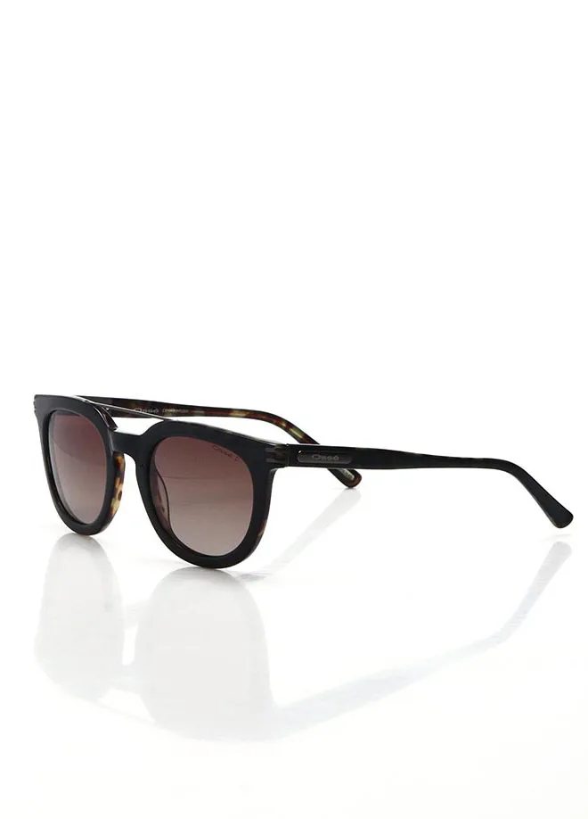 

Unisex sunglasses os 2018 04 bone black organic square square 49-23-140 osse