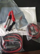 JXSINONE-Kit de cables de prueba, accesorio de sonda de prueba electrónica, pinzas de cocodrilo, conector Banana para probar, sonda reemplazable