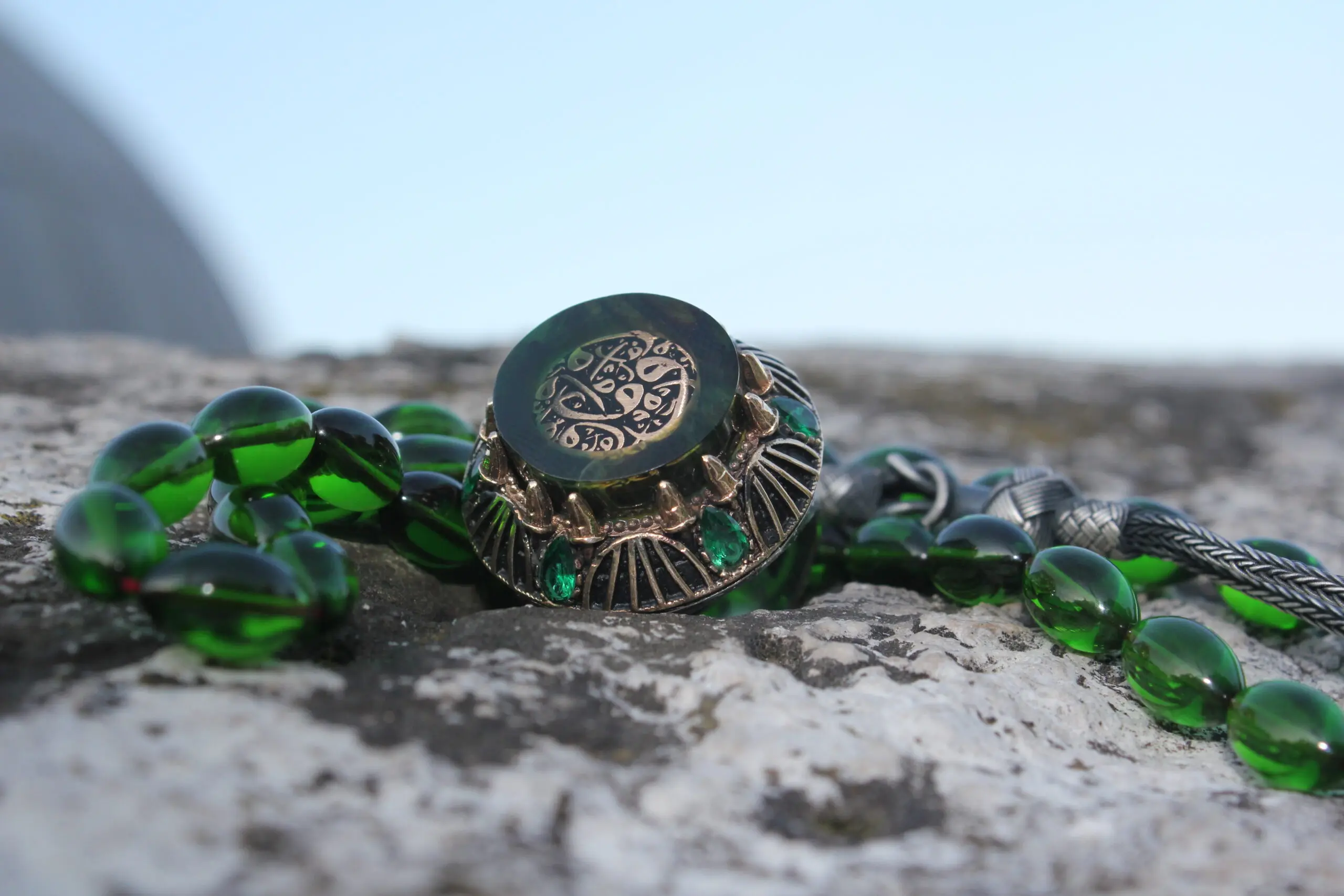 

Green Galata Ring Fashion Turkish Premium Quality Handmade Jawelery