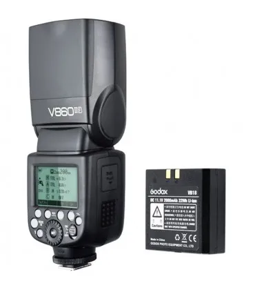 US $268.59 GODOX FLASH V860II OLYMPUS KIT With BatteryCharger