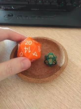 Bescon Jumbo-cubo brillante D20 de 38MM, gran tamaño, dados de 20 lados de 1,5 pulgadas, 20 caras grandes en varios colores sólidos, brillantes