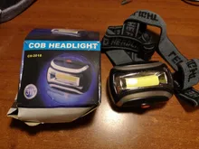 LED Headlamp Torch-Lanterna Outdoor Mini Night-Fishing Waterproof Camping COB for 4-Modes