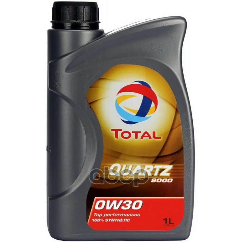 Total Масло Моторное Синтетическое 1л- Quartz 9000 0w30 A5/B5, Sl/Cf, Volvo Vcc 95200377