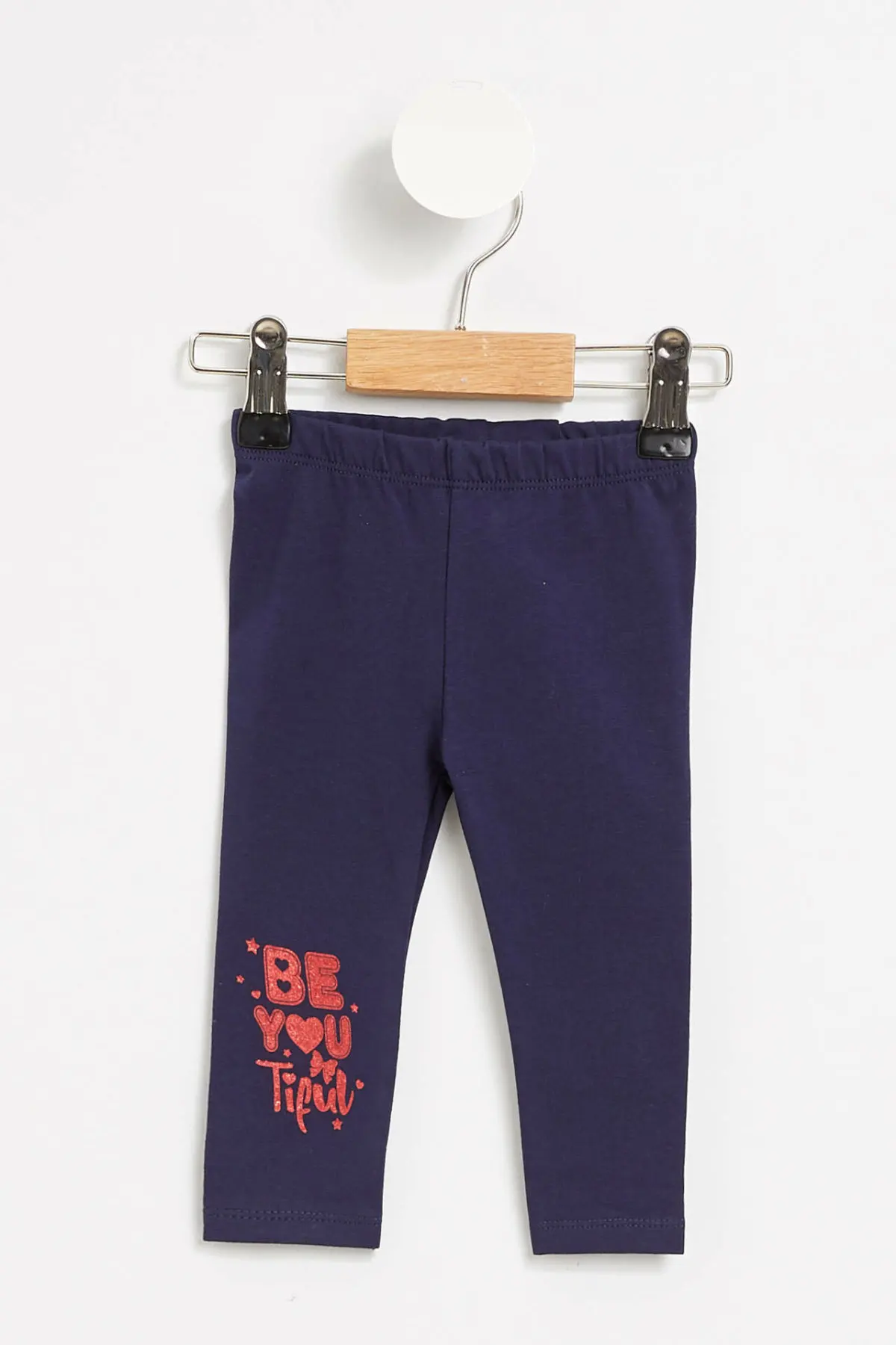 

DeFacto BabyGirl Summer Casual Navy Blue Straight Bottoms Girls Elastic Pants Kids Leggings-K6193A219SM