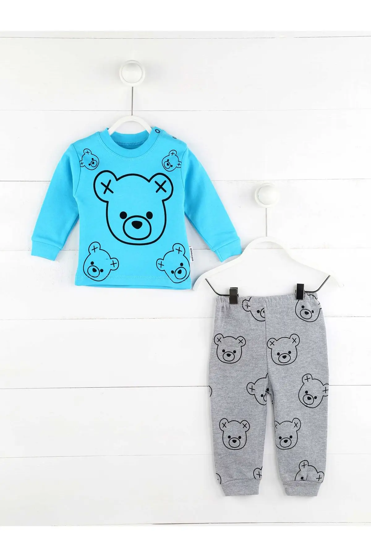 

Turquoise Seasonal Male Baby 2 li Suit
