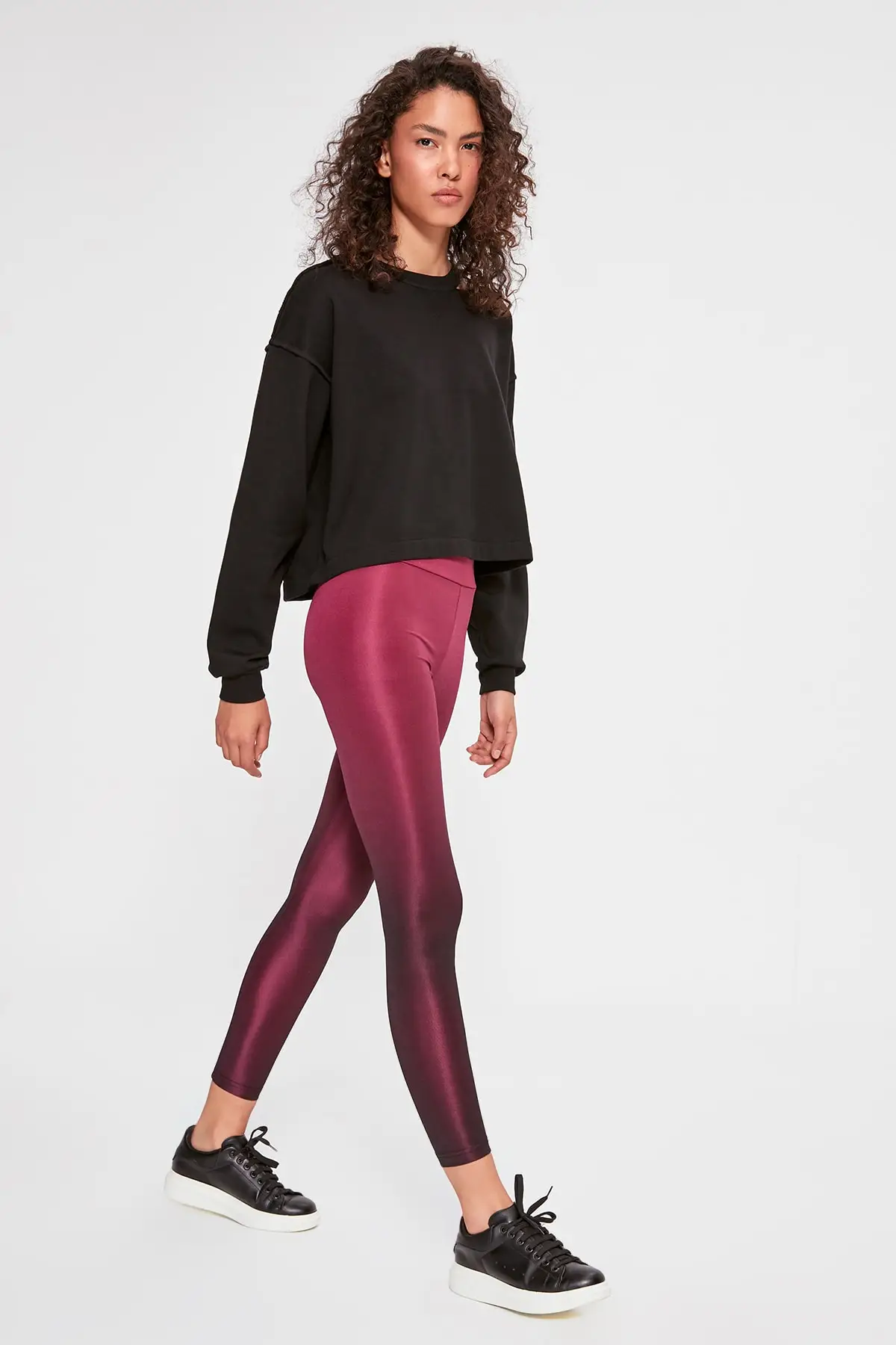 

Trendyol Damson Gradient Knitted Leggings TWOAW20TA0062