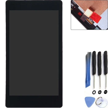 

Full screen with frame for Sony Xperia T2 Ultra D5303 D5306 Black