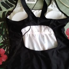 Competition Swimwear Bathing-Suits Patchwork Riseado Racerback Sports Women 