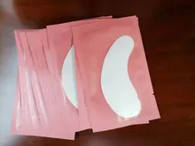 Parches de papel de extensión de pestañas, 20/80 pares, almohadillas debajo de los ojos, extensión de ojos, sin pelusa, pestañas de injerto