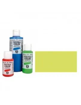 

PAINTING YELLOW METAL MODEL TEXTILE COLOR POT 60 ML BRAND VALLEJO