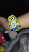 Reloj de pulsera de cuarzo de silicona para niños y niñas, cronógrafo pequeño de color amarillo, regalo para niños y estudiantes
