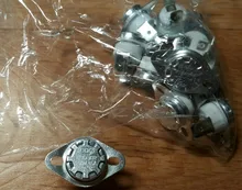 KSD302 16A 250V 40C-150C grados cerámica KSD301 interruptor de temperatura normalmente cerrado abierto termostato 75C 85C 95C 120C 130C 150C