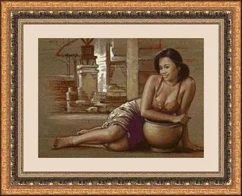 

CROSS STITCH KIT PANDATHREAD CULTURE ASIATICA 30816