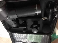 Pantalla LCD eléctrica masaje muscular arma 30 engranajes Fascia de tejido profundo masajeador cuello cuerpo atrás relajación dolor alivio Fitness relajarse