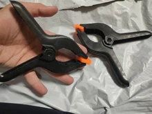 Abrazaderas de resorte de carpintería 2/3/4/6 pulgadas Herramientas de bricolaje plástico Nylon Toggle Clamp For Woodwork Spring Clip Photo Studio