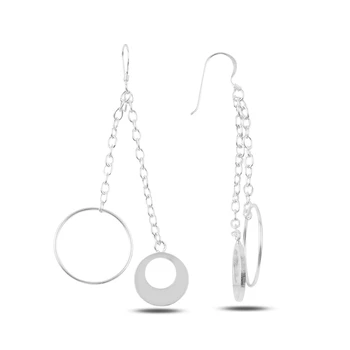 

KUTAYDAN Sterling Dangle Earrings 925 Sterling Silver