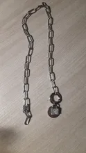 Flashbuy Punk Rhinestone Lock Pendant Choker Necklace Collar Statement Unique Clavicle